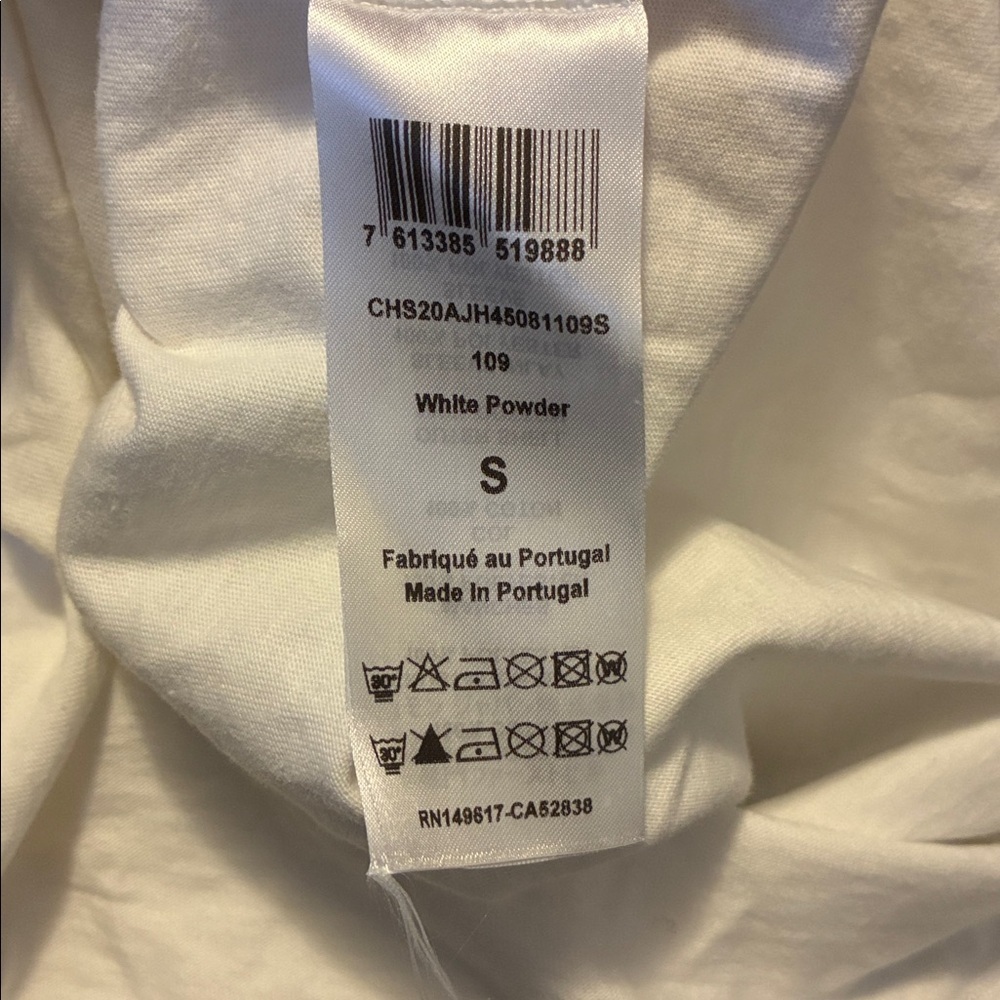 See By Chloe White Ruffle Sleeve Top Size Small - Picture 4 of 4